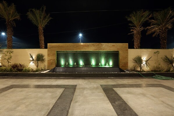 Entrée de l’hébergement