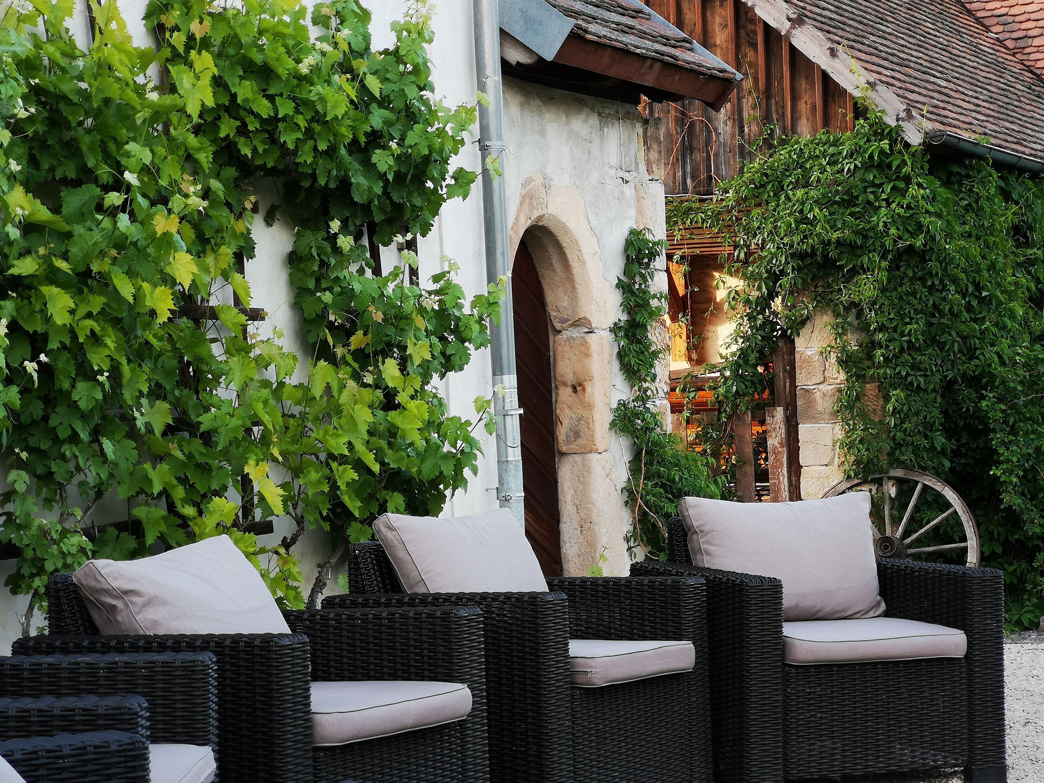 extraordinary rooms in manor from 16. Century in a fantastic secluded location