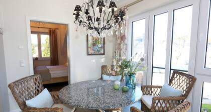 F: House Sterntaucher Whg 05 with fireplace & balcony - Haus Sterntaucher Whg 05 mit