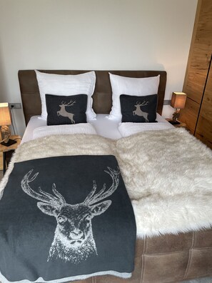 Departamento de lujo | Sábanas de algodón egipcio y ropa de cama de alta calidad 