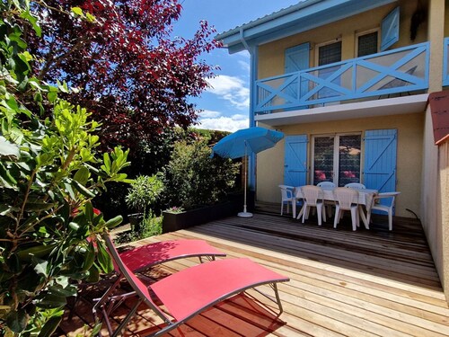 Charmante villa patio avec terrasse - 2 chambres - au port de Capbreton