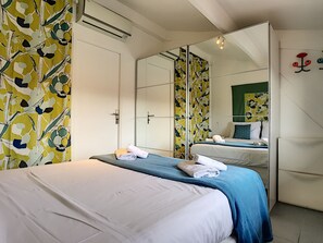 1 bedroom, iron/ironing board