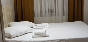 LCD TV, heated floors