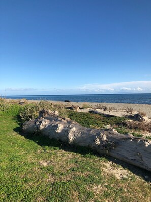 Am Strand, Strandtücher
