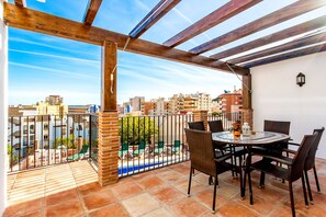 Superior Apartment, 3 Bedrooms | Terrace/patio - Villa Chispita (Fuengirola)