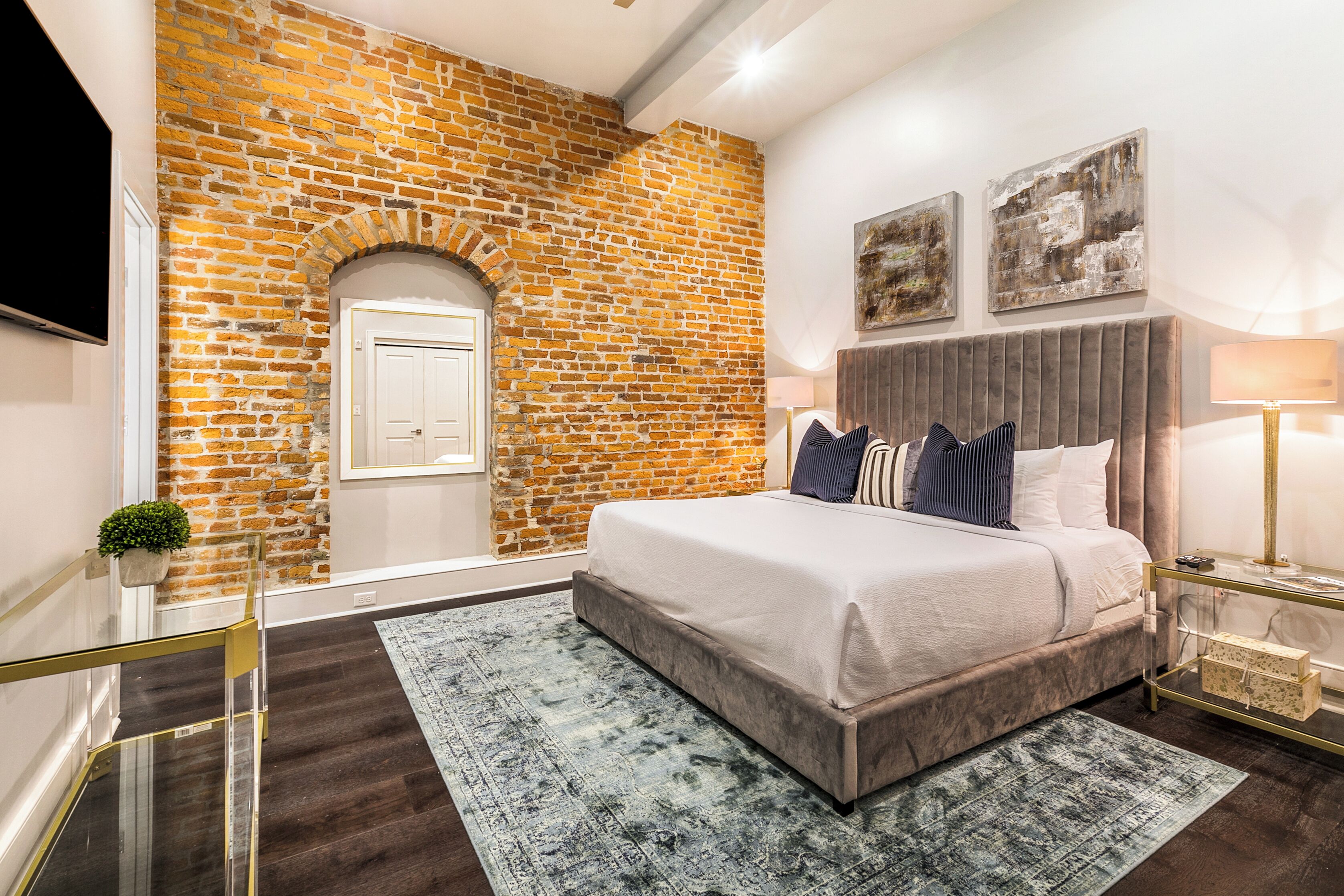 2 bedrooms, iron/ironing board, travel crib, WiFi