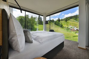 Suite – president | Sengetøy av topp kvalitet, senger med Select Comfort-madrass og minibar