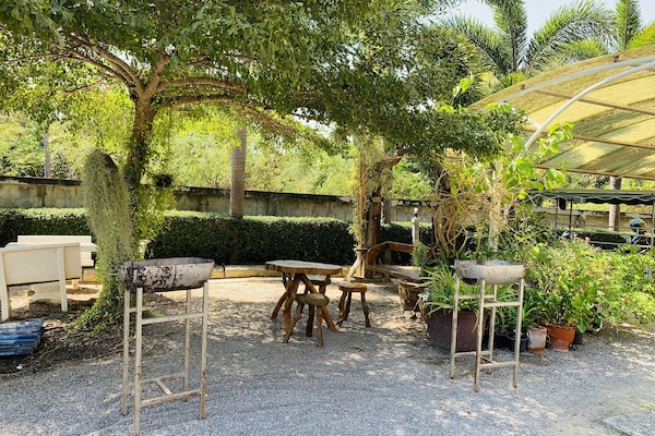 Aire de pique-nique/barbecue