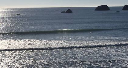 Pebble Beach House, frente al mar, avistamiento de ballenas, bosques de secoyas, surf, puestas de sol