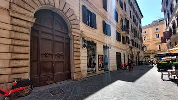 Fassade der Unterkunft