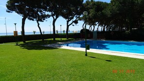 Alberca al aire libre 