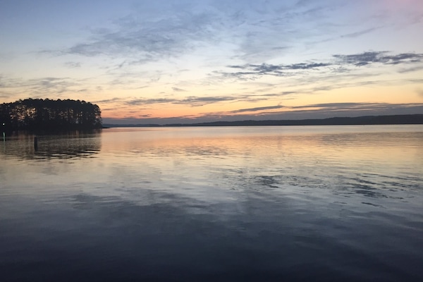 Breathtaking view looking towards Texas Island and Louisiana.