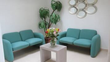 Sala de estar en el lobby