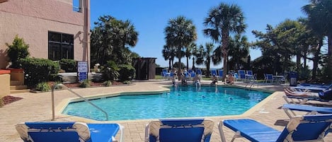 Indoor pool, outdoor pool