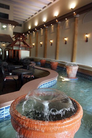 Indoor pool, outdoor pool