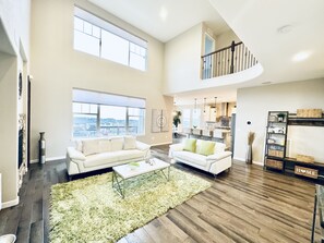 智能电视、壁炉、电子游戏、DVD 播放器