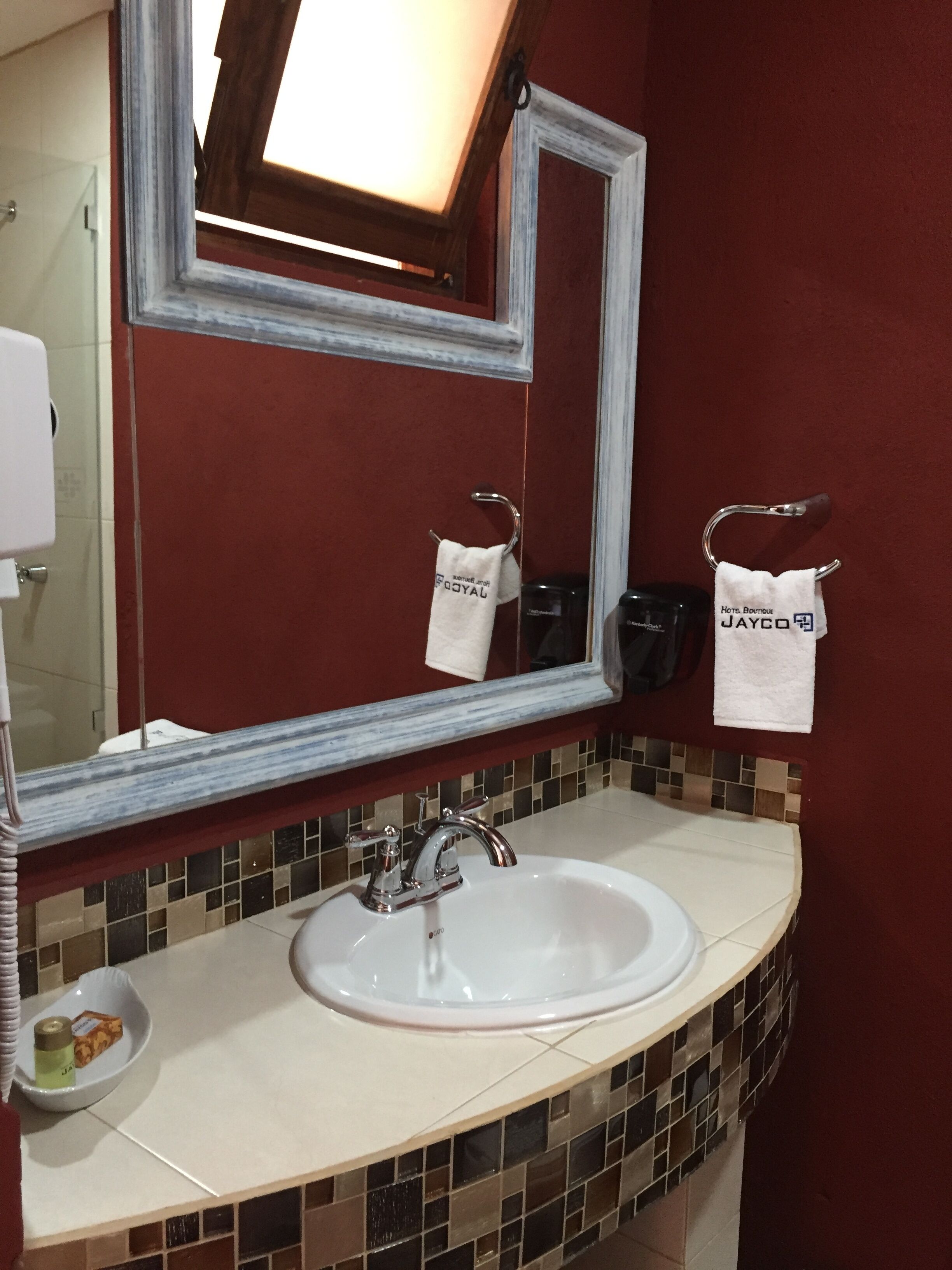 family double room | bathroom | shower, rainfall showerhead, designer toiletries, hair dryer