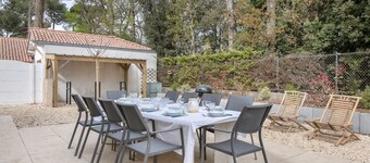 Casa para 11 personas. junto al mar y cerca de la ciudad