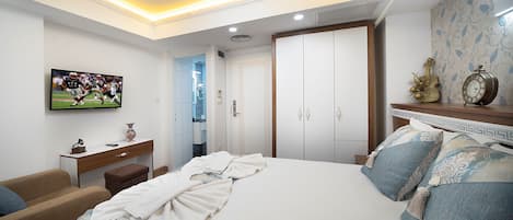 Economy-Zimmer | Minibar, Zimmersafe, individuell dekoriert, individuell eingerichtet