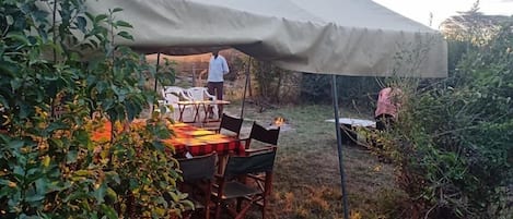 Aire de pique-nique/barbecue