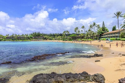 Ocean View Ground Floor Studio at Napili Shores G157 Renovated AC