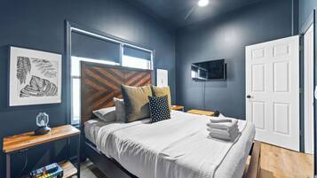 1 habitación, tabla de planchar con plancha, wifi y ropa de cama