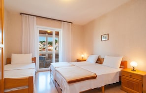 1 bedroom, free WiFi, bed sheets