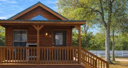 Beautiful Log cabin overlooking a meadow