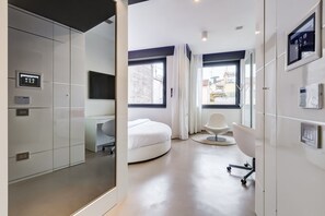 1 Schlafzimmer, schallisolierte Zimmer, Bügeleisen/Bügelbrett, WLAN