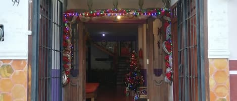 Entrada de la propiedad