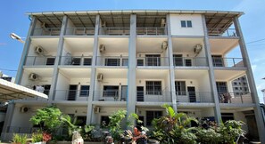 Majoituspaikan julkisivu