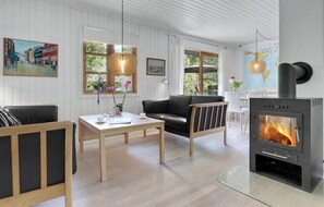 Fernseher, Kamin