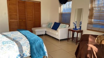 Traditional Apartment, 1 Bedroom | 1 bedroom, blackout curtains, iron/ironing board, travel cot