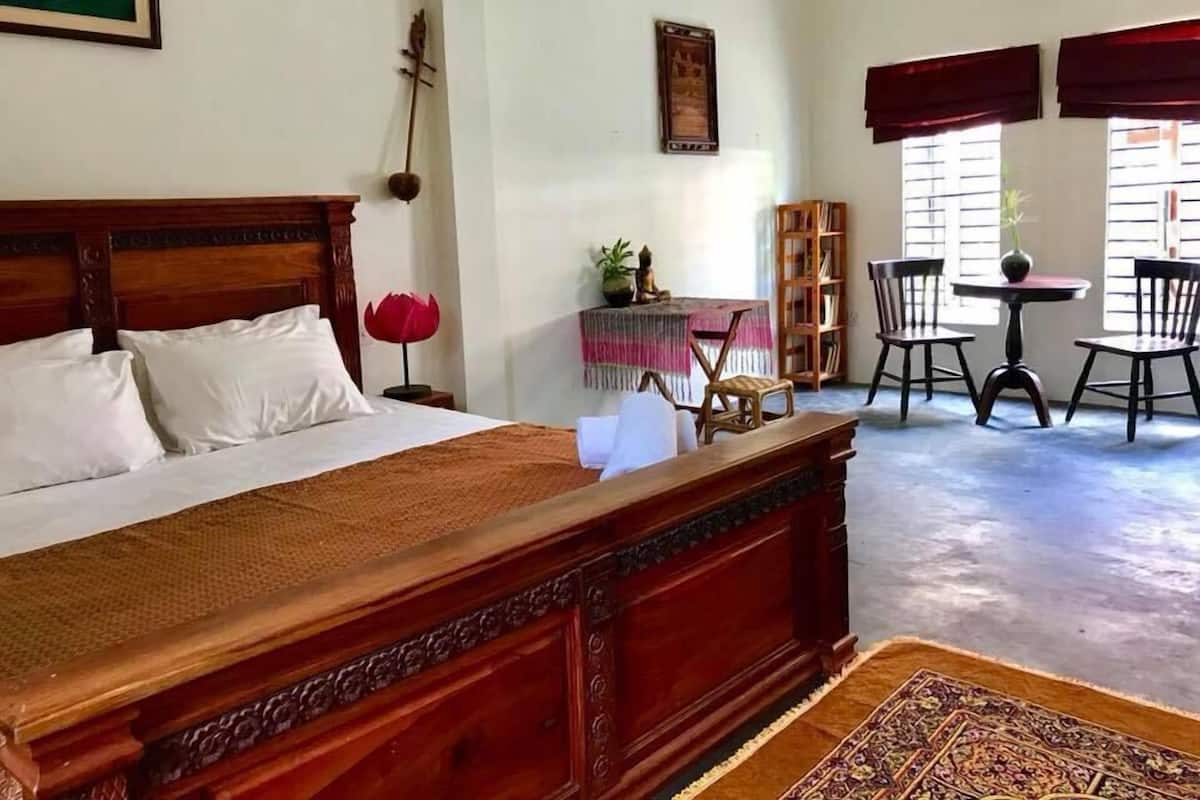 Habitación doble superior | Escritorio, camas extra y wifi gratis