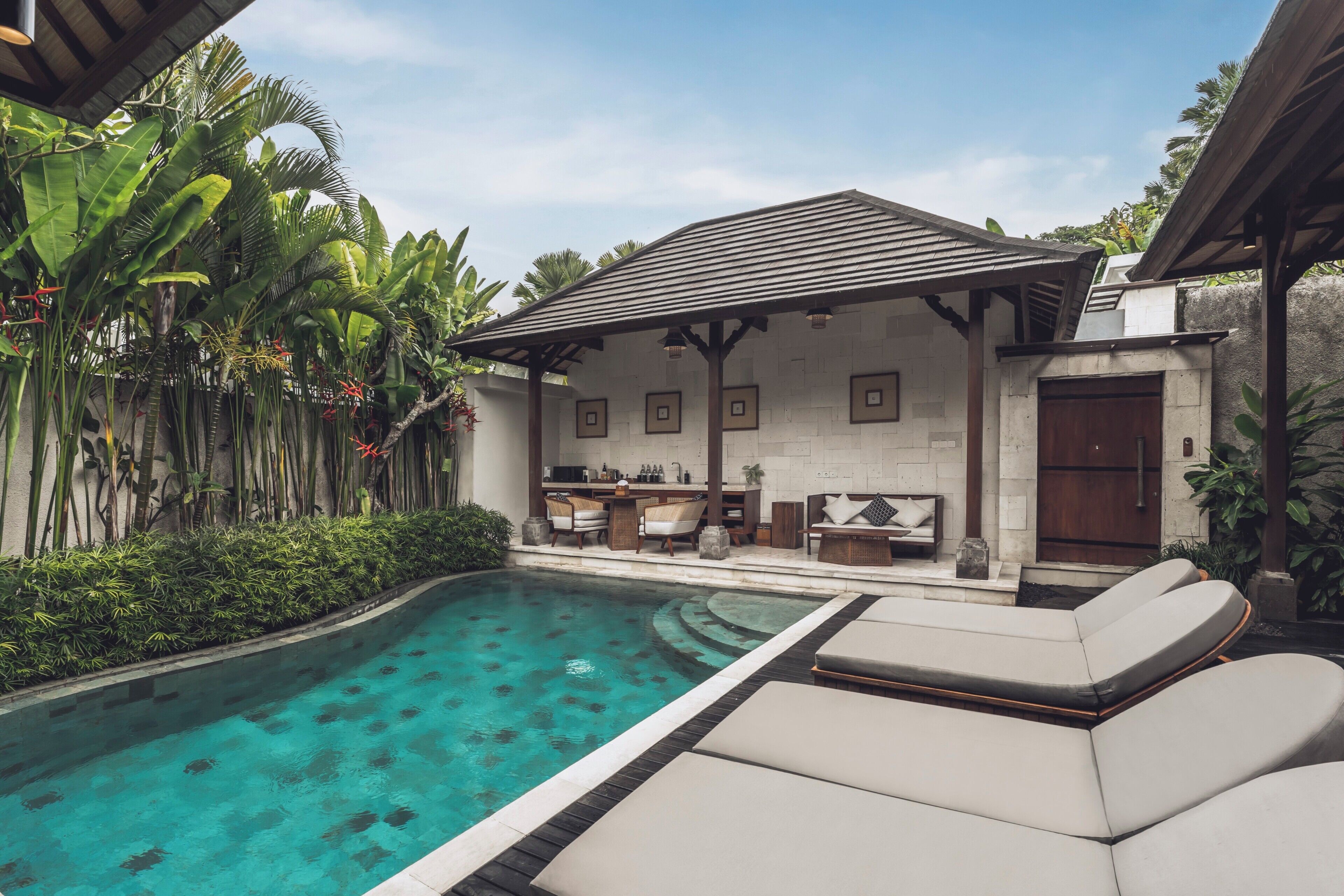 Royal 2 Bedroom Villa with Private Pool & Hot Tub | Living area | 50-inch LED TV with digital channels, Netflix, streaming services