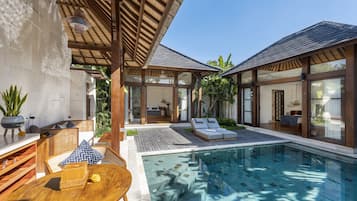 Villa, 2 Schlafzimmer, eigener Pool (Hot Tub) | Eigener Pool