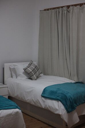 Desk, iron/ironing board - New City Lodge (London)