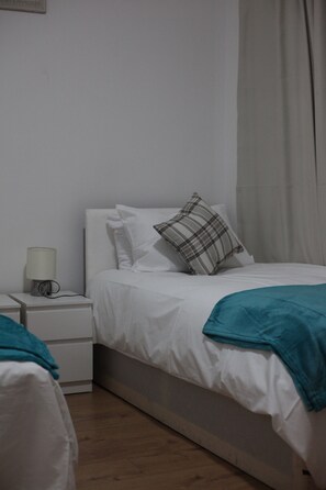 Desk, iron/ironing board - New City Lodge (London)