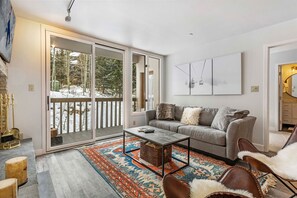 电视、壁炉、立体声音响