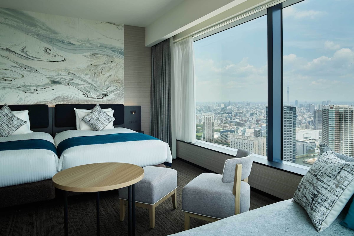 Exective , 2 beds , View Bath , Corner room, Non Smoking | In-room safe, free WiFi, bed sheets