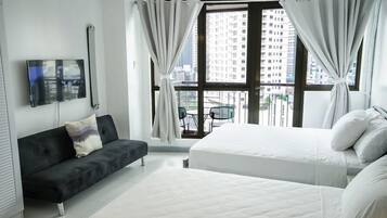 1 bedroom, iron/ironing board, free WiFi, bed sheets