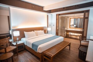 Deluxe-Doppelzimmer | Zimmersafe, Schreibtisch, Bügeleisen/Bügelbrett, kostenloses WLAN