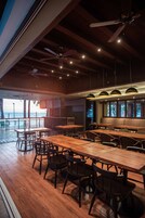 Breakfast, lunch, dinner served; local and international cuisine 