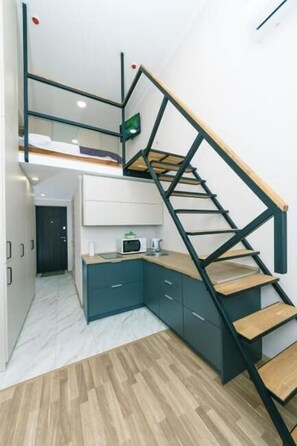 Apartment (Duplex) | Living area | Flat-screen TV