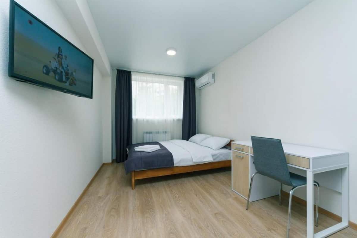 Deluxe studio | 1 slaapkamer, hypoallergeen beddengoed, geluiddichte muren