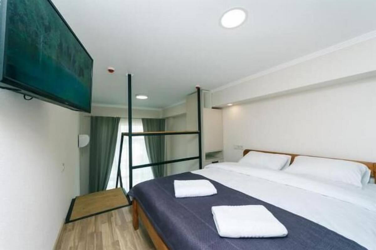 Deluxe appartement (Duplex) | 1 slaapkamer, hypoallergeen beddengoed, geluiddichte muren