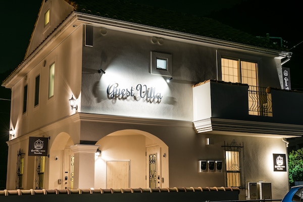 Front of property – evening/night