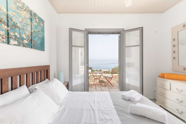 Villa, 2 Bedrooms | 2 bedrooms, free cribs/infant beds, free WiFi, bed sheets - Villa Bianca Tzia (Kea)