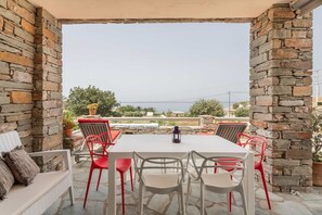 Villa, 2 Bedrooms | Terrace/patio - Villa Bianca Tzia (Kea)