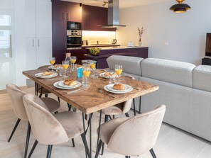Apartment, 2 Bedrooms (Saint Jean - Liege V) | Private kitchen | Full-sized fridge, microwave, stovetop, dishwasher - Sweet Inn Apartments -  Grand Place II (Brussels)